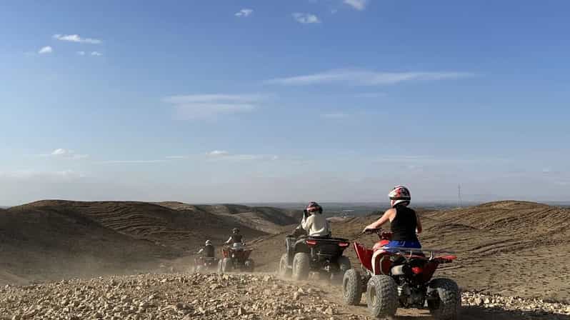 Marrakech : aventure guidée en buggy 1000cc dans le désert d'Agafay - quad