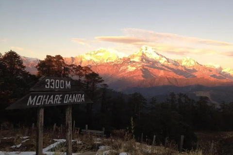 Pokhara: Mohare Danda Community Eco Sunrise Trek with Guide