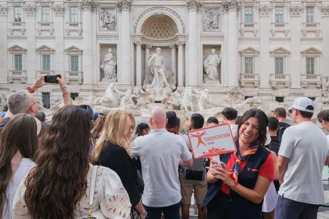 Visita guiada à Domus subterrânea da Fonte de Trevi