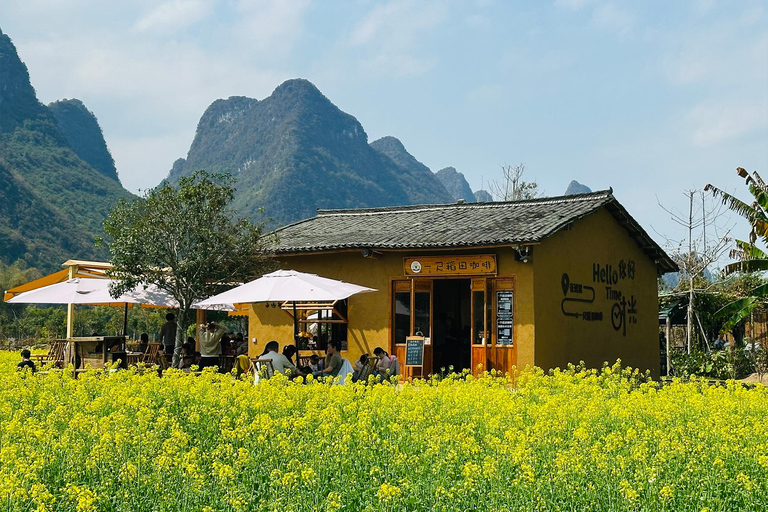 Yangshuo: Ruyi Peak, E-Bike & Liu Sanjie Show Full Day Tour Private Tour With & Guide