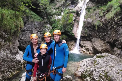 Sušec: canyoning in natuurlijk waterpark