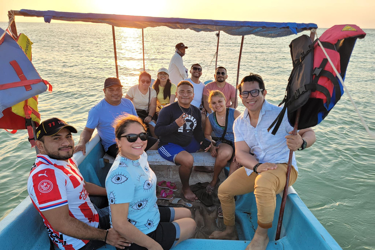 From Merida: Sightseeing tour to Celestún, Flamenco Route, Mangroves, and Estuary From Merida: Tour to Celestun, Flamenco Route, Mangroves, and Estuary