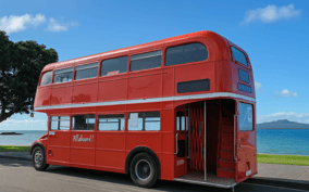 Auckland: Vintage Double-Decker Bus Sightseeing Tour
