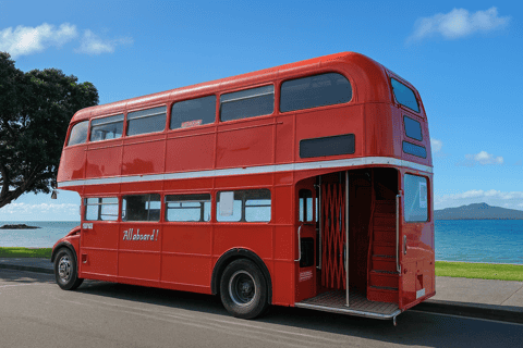 Auckland: Vintage Double-Decker Bus Sightseeing Tour - Image 3