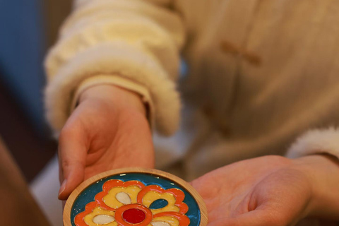 Pékin : atelier de cloisonné avec souvenir
