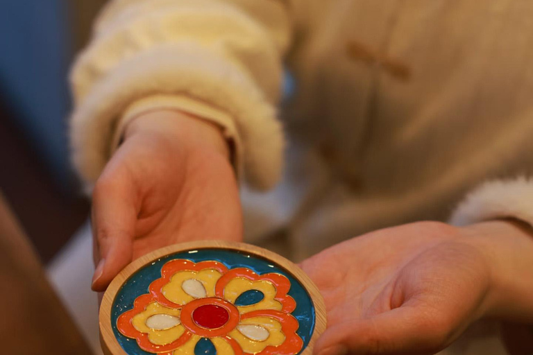 Pékin : atelier de cloisonné avec souvenir