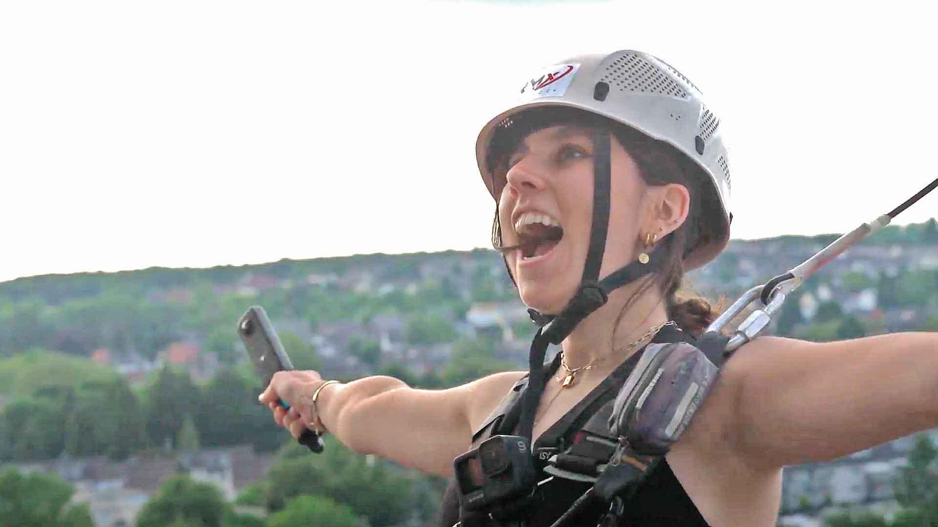 Brühl: Wage den FreeJump vom TurmX Tower (bei Köln)