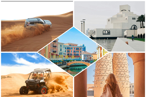 Doha: Private Combo City Tour with Desert Safari