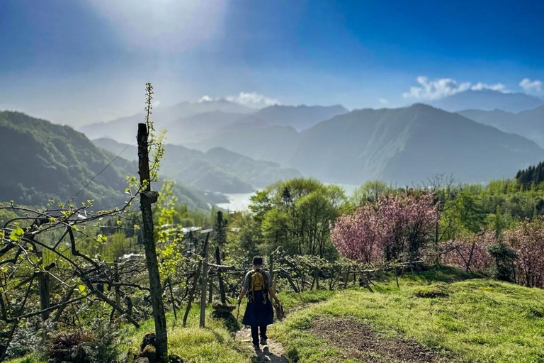 Chengdu Hiking in Yunhua Mountain Landscape & Secret Temple