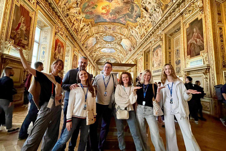 Parijs: Rondleiding door het Louvre Museum met optioneel toegangsbewijsZonder toegangsbewijs