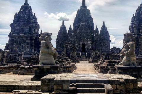 Yogyakarta ; Borobudur, Mendut och Prambanan-templet