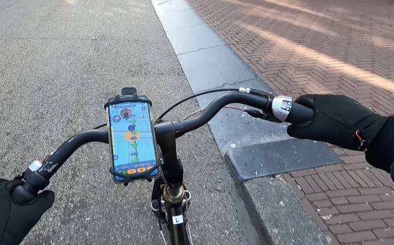 Amsterdam Fahrrad Smartphone App Selbstgeführte GPS-Tour