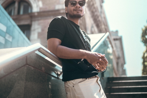 Foto di strada nelle vie più belle di Budapest