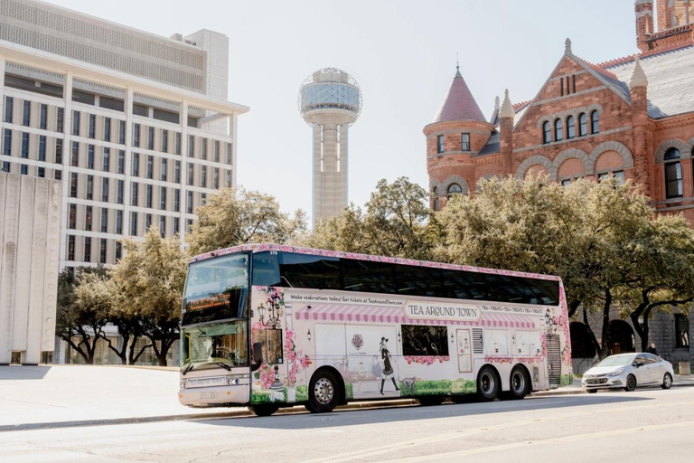 Dallas : visite en bus de la ville avec dégustation de thé et friandisesEntrée Luxe