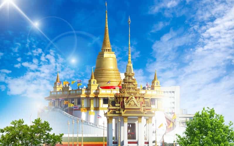 Bangkok: Wat Ratchanatdaram, Golden Mount, & Wat Trai Mit