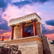 From Heraklion Port: Highlights & Knossos Palace Shore Tour