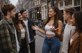Amsterdam: Historische 420-Coffeeshop-Tour mit digitaler Stadtkarte