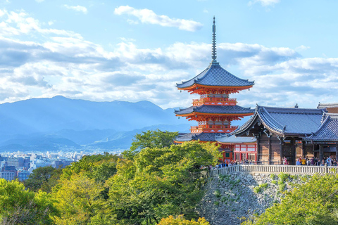 Osaka/Kyoto: Passeio em pequenos grupos pelo Património Mundial da UNESCO de Quioto e NaraPartida de Quioto