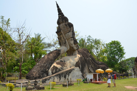 Vientiane: Guided Muay Lao, Buddha Park, and Massage Vientiane: Guided Muay Lao, and Massage