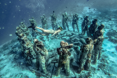 Gili Inseln : Gemeinsames Schnorcheln Gili Trawangan, Meno, AirDeluxe 6-Stunden-Tour mit gemeinsamer GoPro