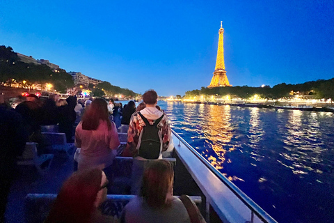 Paris: Evening Lights Cruise with Legendary Bateaux-Mouches