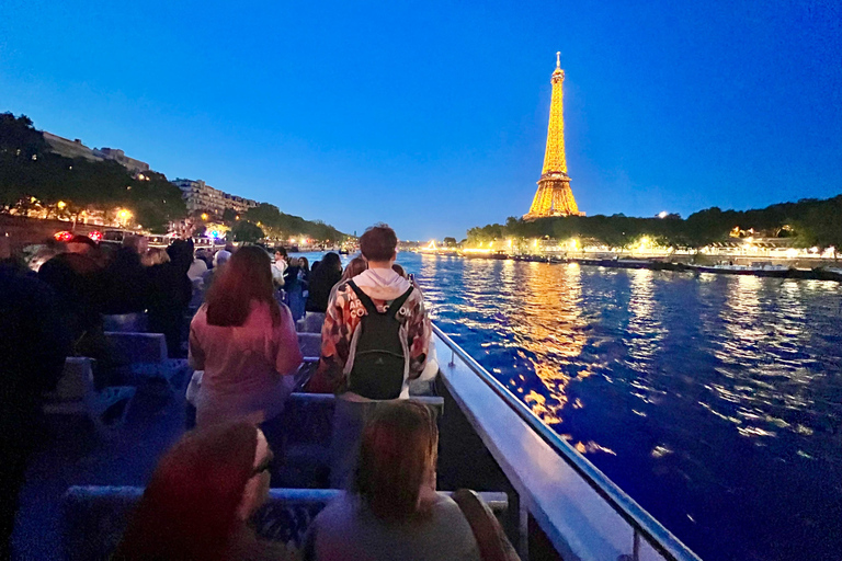 Paris: Evening Lights Cruise with Legendary Bateaux-Mouches