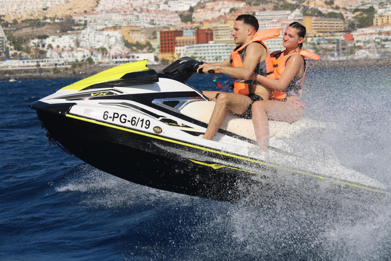 Tenerife: Jet Ski Guided Tour Discovery the Coastline Tenerife: Jet Ski Guided Tour for 1 Person Only