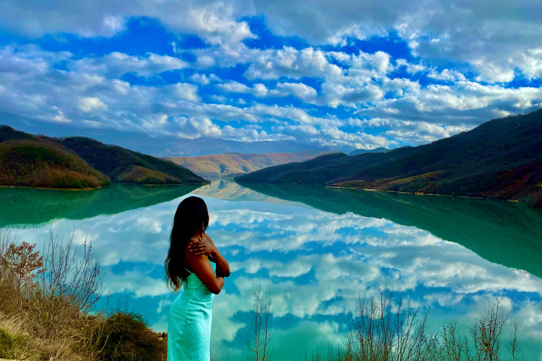 Hike on Gamti Mt & Bovilla Lake from Tirana on Land Rover