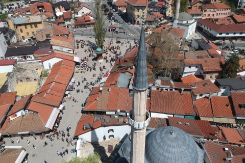 Sarajevo Walking Tour: Gebühren, bosnischer Kaffee und Wasser inbegriffenSarajevo Altstadt Rundgang