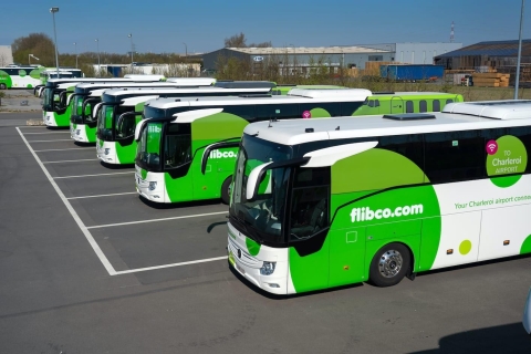 Brussels: Transportation service from/to Charleroi Airport Single bus transfer from Charleroi Airport to Brussels