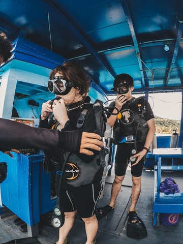 Bubblemaker try dive (8&9 year olds) at Koh Kood or Koh Rang