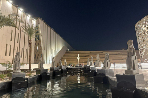 Sharm El Sheikh: Day Trip to Cairo, Pyramids, Sphinx & GEM Museum by bus Get into the Giza Pyramids, Sphinx, and old Egyptian Museum