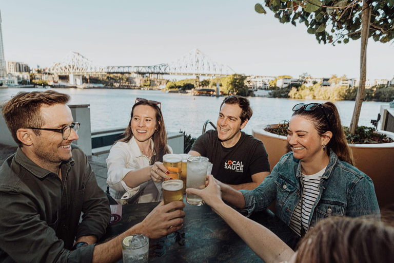 Brisbane: tour a piedi per piccoli gruppi con bevanda