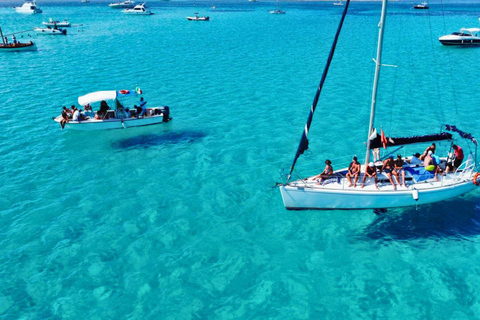 From Stintino: Asinara Sailboat Tour with Lunch Sailboat Tour and Lunch with 11 Seats
