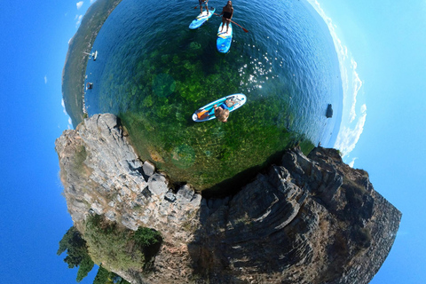 Ohrid: Stand Up Paddleboarding Tour with Landmarks &amp; Photos