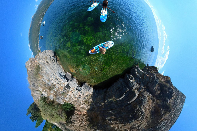 Ohrid: Stand Up Paddleboarding Tour with Landmarks &amp; Photos