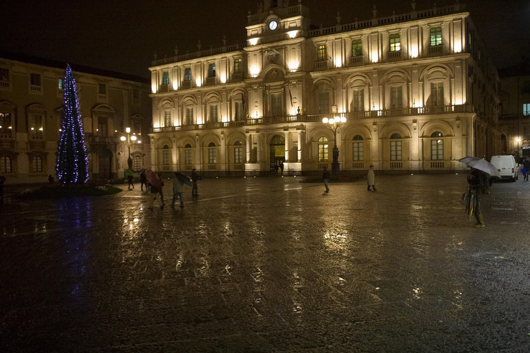 Noël magique à Catane : visite privée des lumières, des crèches et des saveurs siciliennes