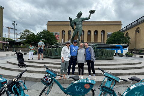 Göteborg: Tour della città in bicicletta con trasferimentoGöteborg: tour in bici dei punti salienti della città con trasferimento