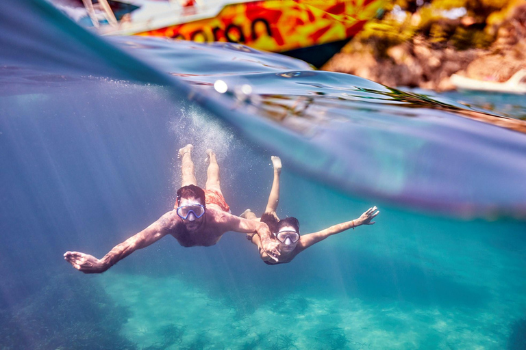 Mallorca: Caves, Cliffs, and Coves Boat Trip Tour with Santa Ponsa Pier Meeting Point 1:45pm