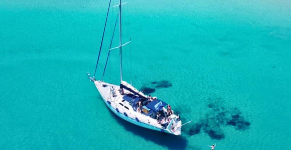 Kos: Small Group Full-Day Sailing with Meal, Drinks, & Swim