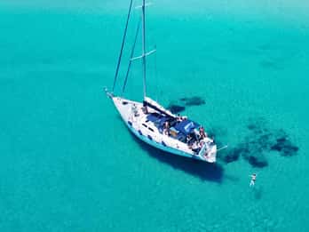 Kos: Small Group Full-Day Sailing with Meal, Drinks, & Swim