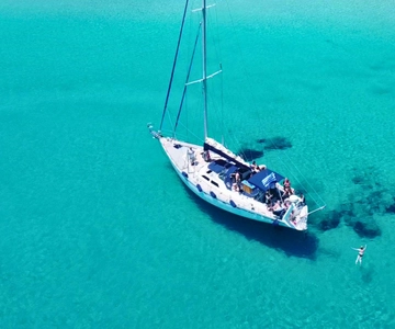 Kos: Small Group Full-Day Sailing with Meal, Drinks, & Swim