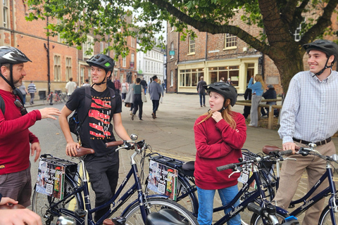 York : Visite guidée de la ville en eBike avec des faits historiques amusants