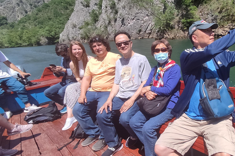 Skopje: Matka Canyon and Vrelo Cave Kayak Tour
