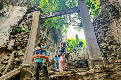 Da Nang: Lady Buddha, Monkey Mountain en Am Phu Cave TourGedeelde ochtendtour met lunch