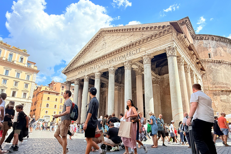 Rome : expérience d&#039;entrée au Panthéon avec hôte et application interactiveRome : Visite guidée du Panthéon avec un accompagnateur et une application interactive