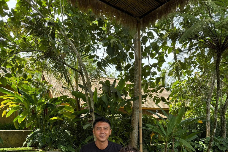 Ubud: Private Half-Day Tour Rice Terrace, Temple & Waterfall Private Ubud Half-Day Tour (Without Entrance Ticket)