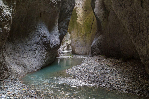 Holta Canyon Adventure: Day Tour with Hiking and Swimming Group Tour from Durres