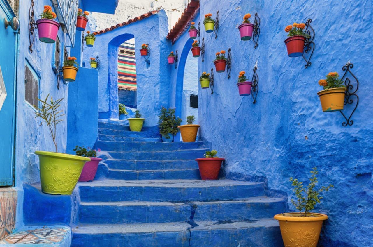 Casablanca: 6 Tage Tour Blaue Stadt, Fes, Wüste & Marrakech