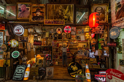 Bangkok: Private Khlong Latmayom Local Market (3 Options) Option 3 Private Klong Latmayom & Boat ride to Wat Paknam